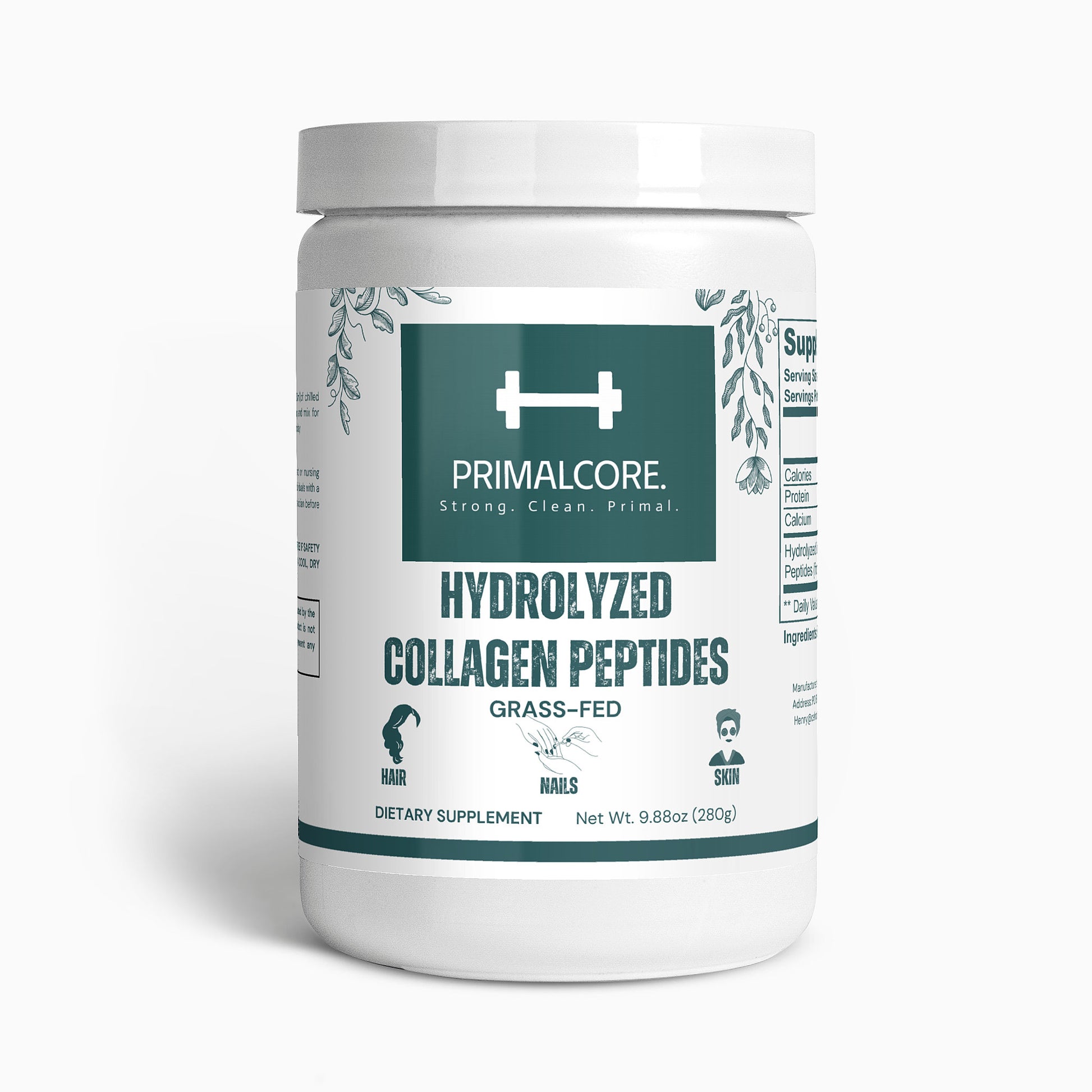 PrimalCore: Grass-Fed Hydrolyzed Collagen Peptides