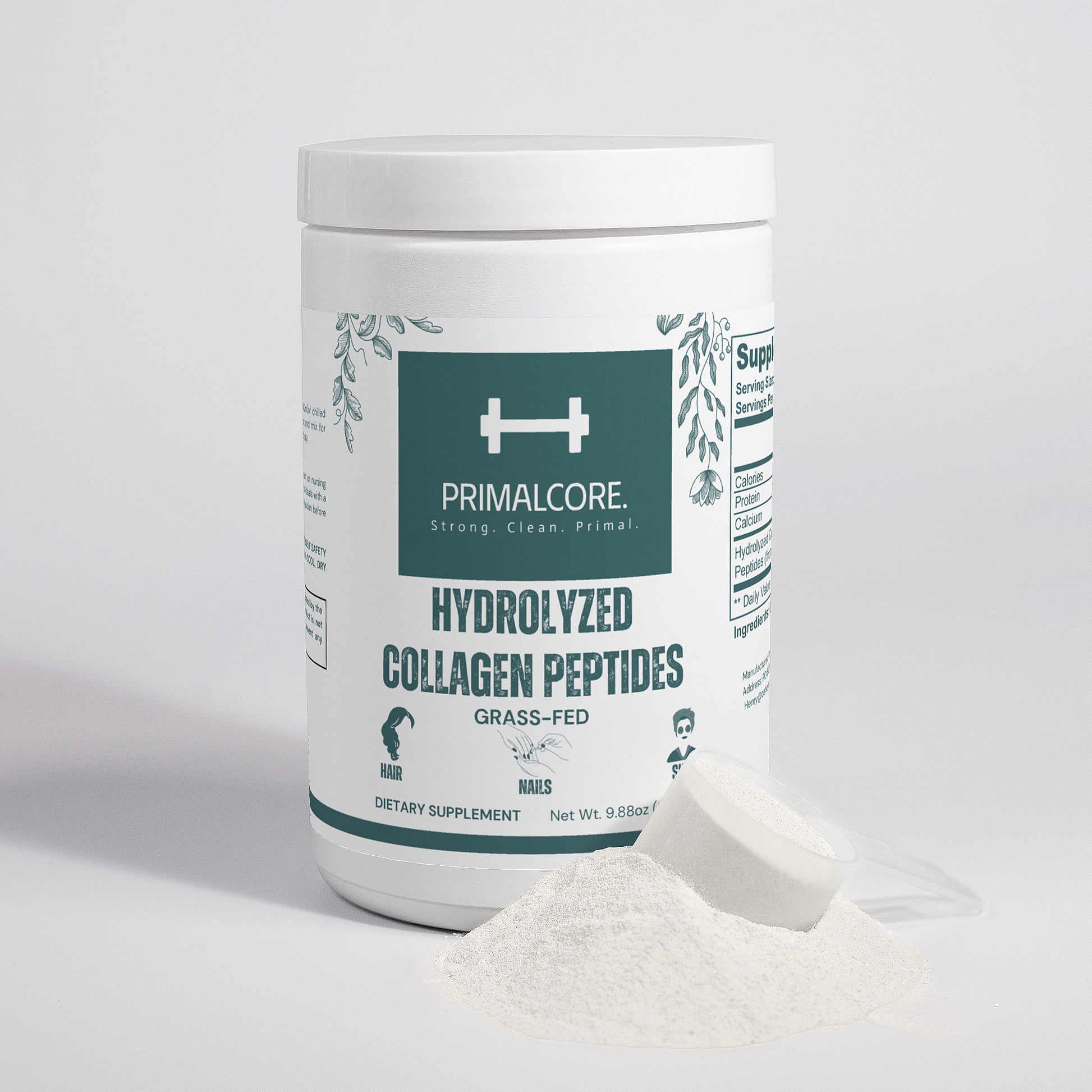 PrimalCore: Grass-Fed Hydrolyzed Collagen Peptides