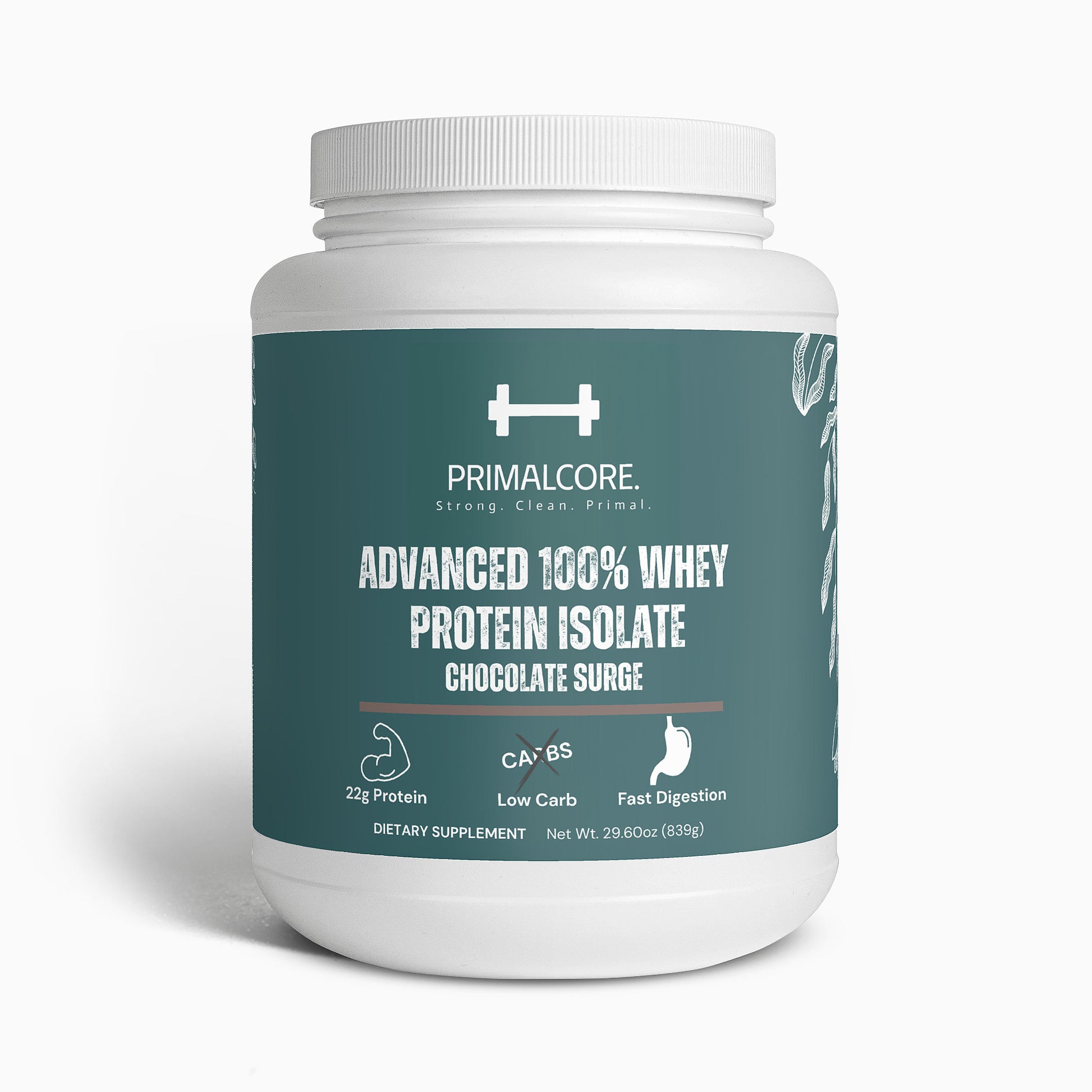 PrimalCore: Chocolate Surge Whey Protein