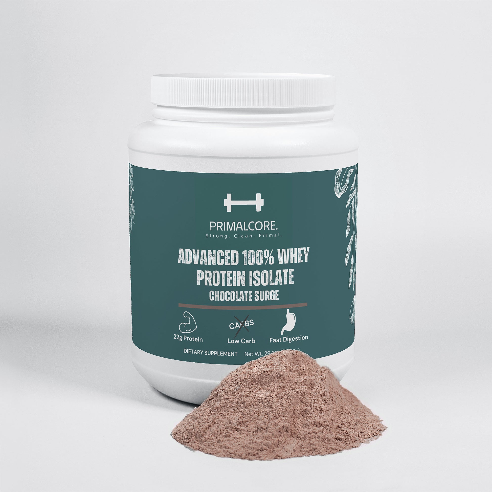 PrimalCore: Chocolate Surge Whey Protein