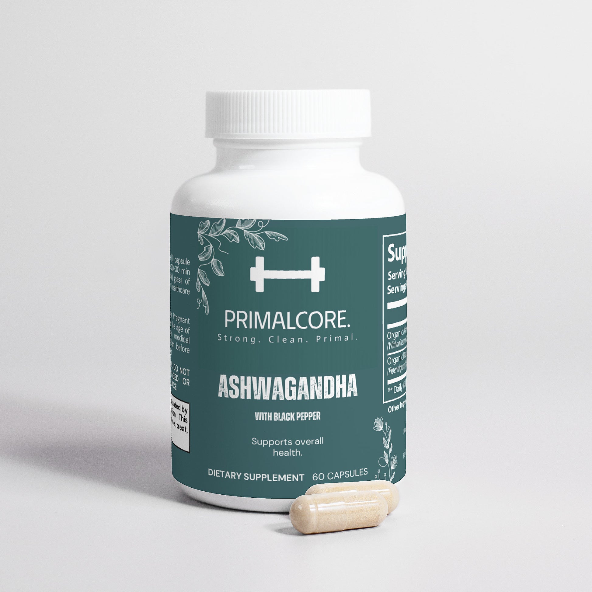 PrimalCore: Ashwagandha With Black Pepper