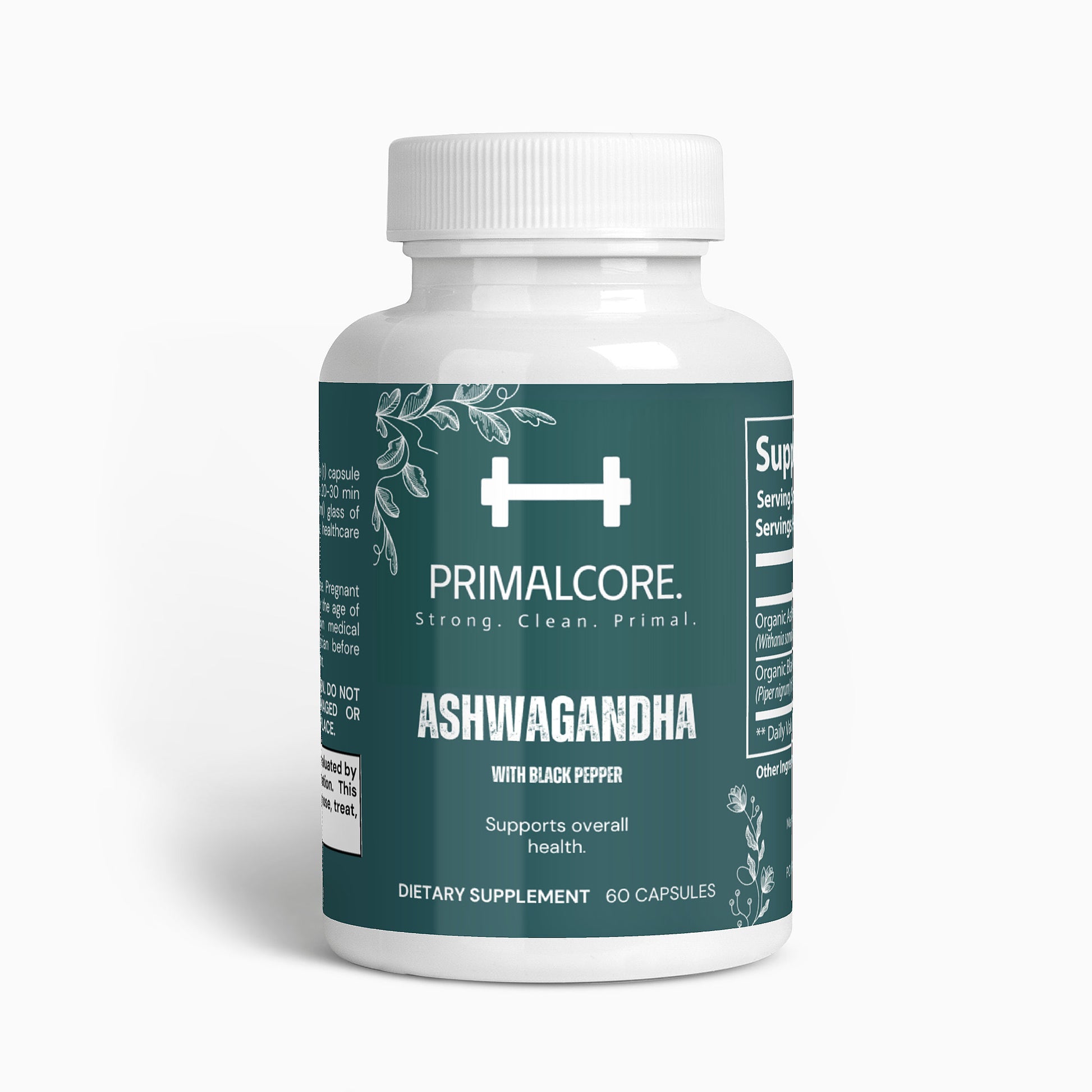 PrimalCore: Ashwagandha With Black Pepper