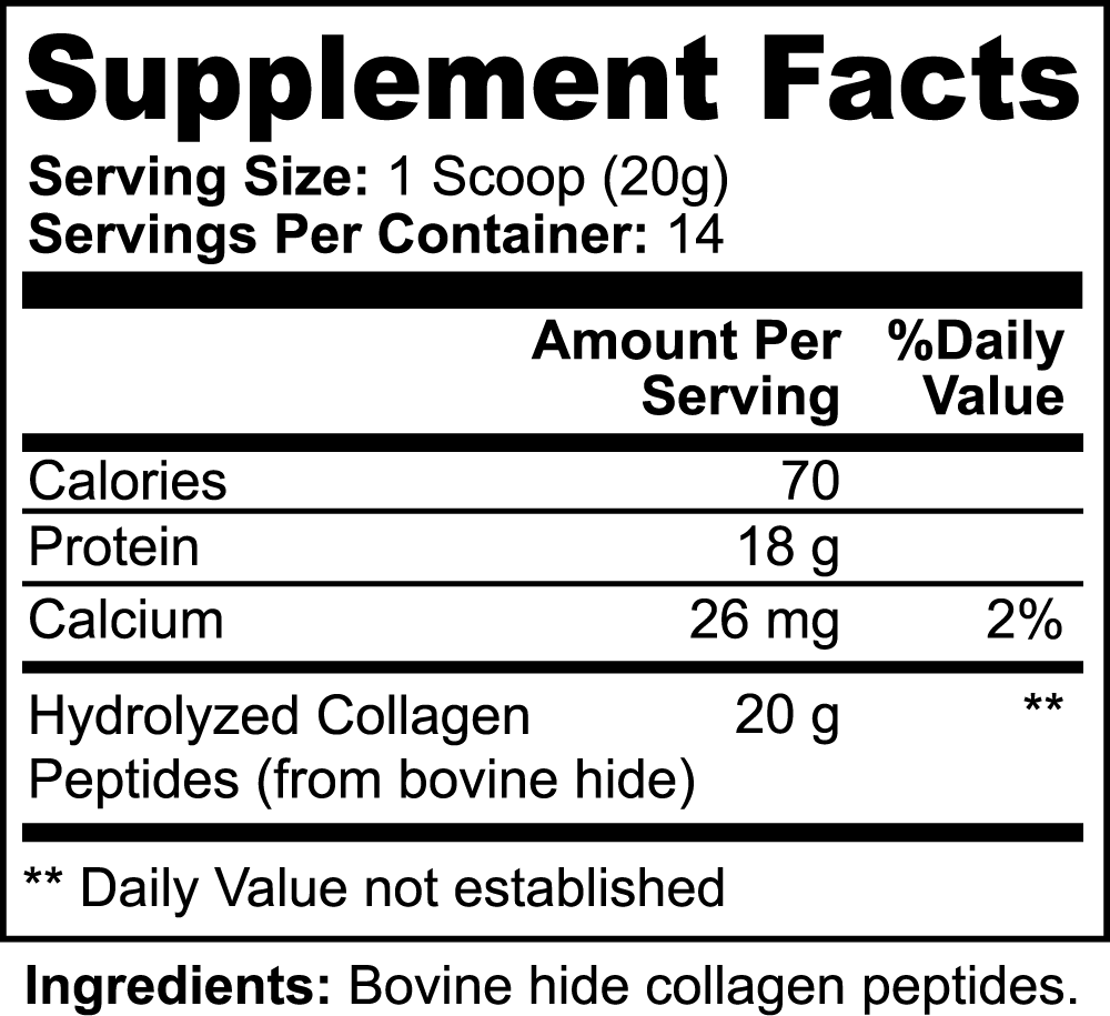 PrimalCore: Grass-Fed Hydrolyzed Collagen Peptides